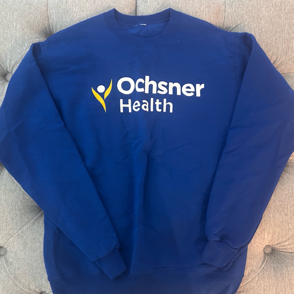 Blue Ochsner Health Sweatshirt